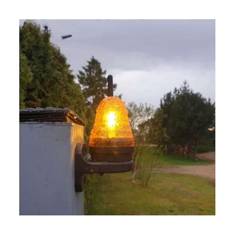 Universal 12V-265V LED Signal Alarm Light Strobe Flashing Light Wall Mount Emergency Warning Lamp fo