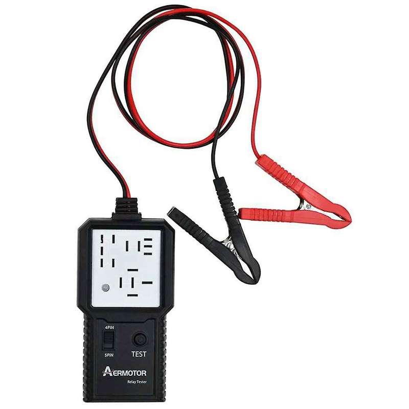 Universal 12V-24V Car Relay Tester Electronic Car Relay Tester Car Battery Checker Alternator Analyz