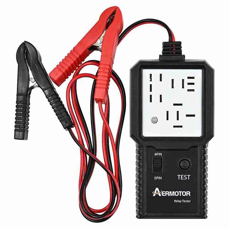 Universal 12V-24V Car Relay Tester Electronic Car Relay Tester Car Battery Checker Alternator Analyz