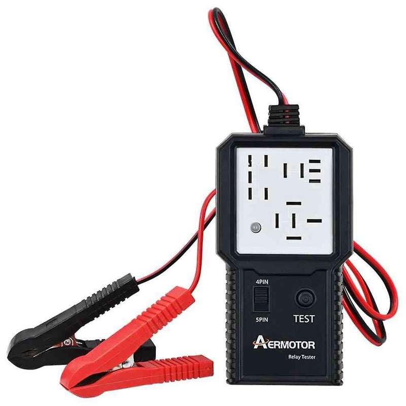Universal 12V-24V Car Relay Tester Electronic Car Relay Tester Car Battery Checker Alternator Analyz
