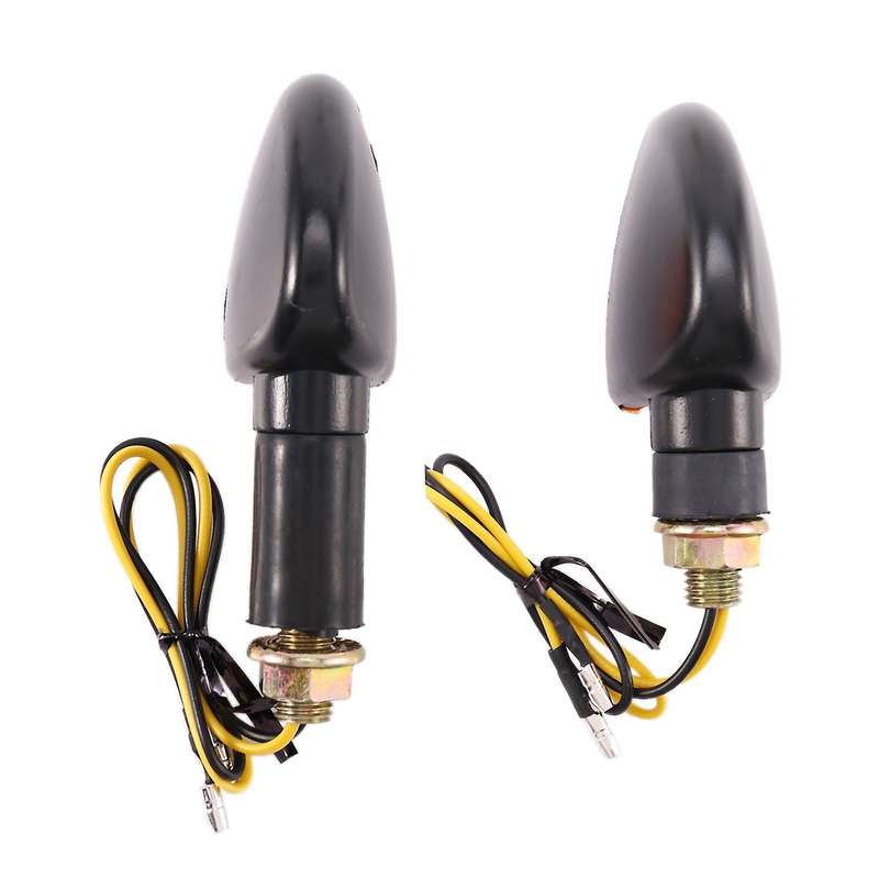 Universal 12V Motorcycle Turn Signal Indicator Light Compatible Honda Suzuki