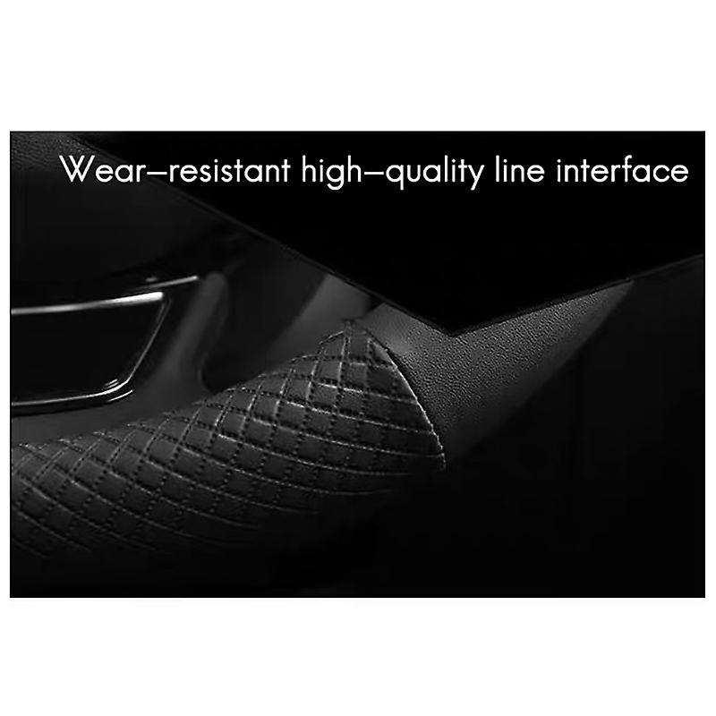 Universal 15Inch 38cm Car Interior Non- Steering Wheel Cover for Cars Steering Wheel Protector Red