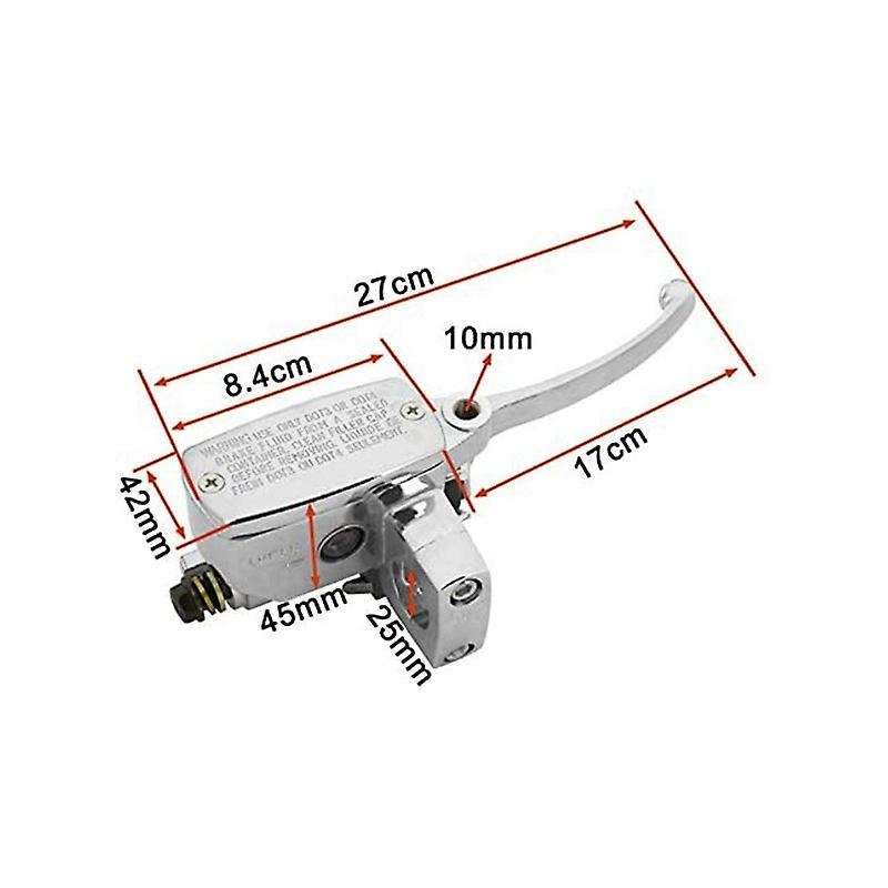 Universal 25mm Motorcycle ATV Brake Clutch Master Cylinder Clutch Lever for 1500 Shadow 1100 VTX 130