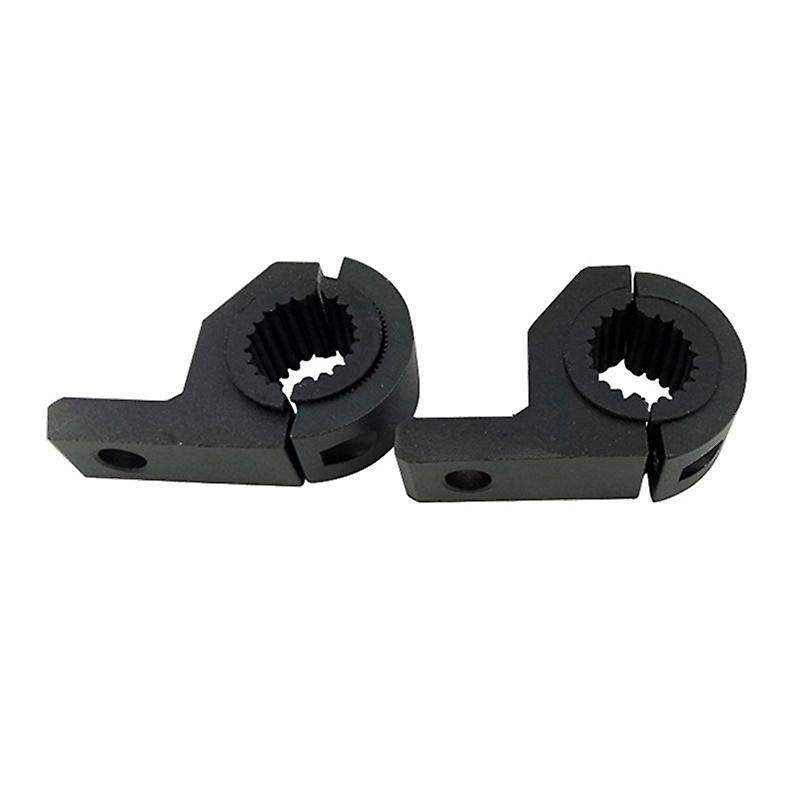 Universal 2pcs Mount Bracket Fog Driving Light Spotlight Clamp Bracket 15-30mm for Car Motorcycle C