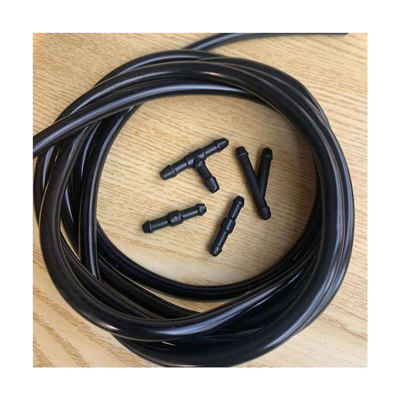 Universal 2M Windshield Washer Nozzle Hose Tube Pipe with Connector T Y Straight for Front Window H