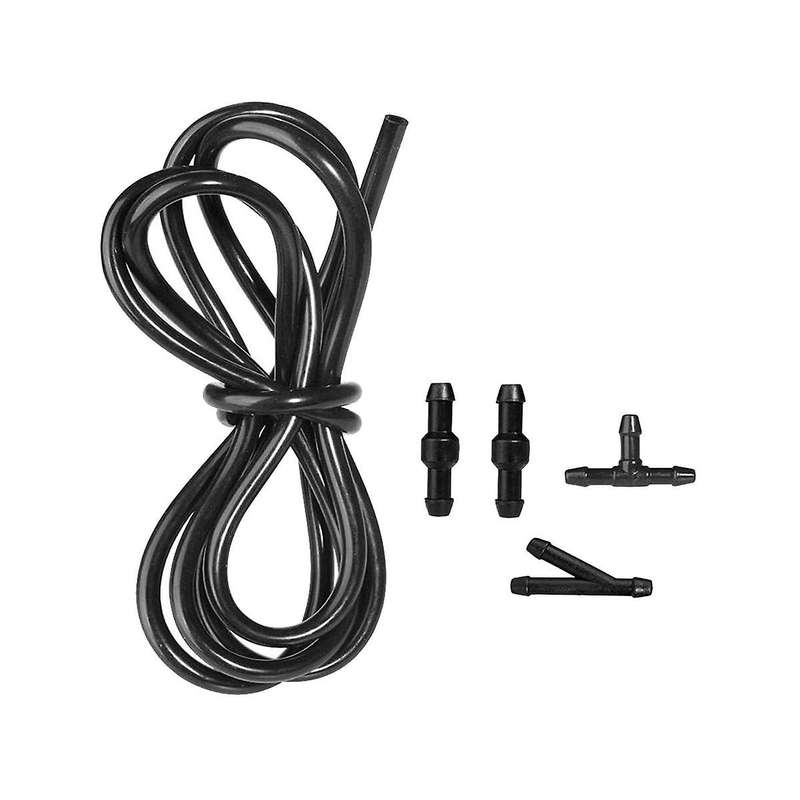 Universal 2M Windshield Washer Nozzle Hose Tube Pipe with Connector T Y Straight for Front Window H