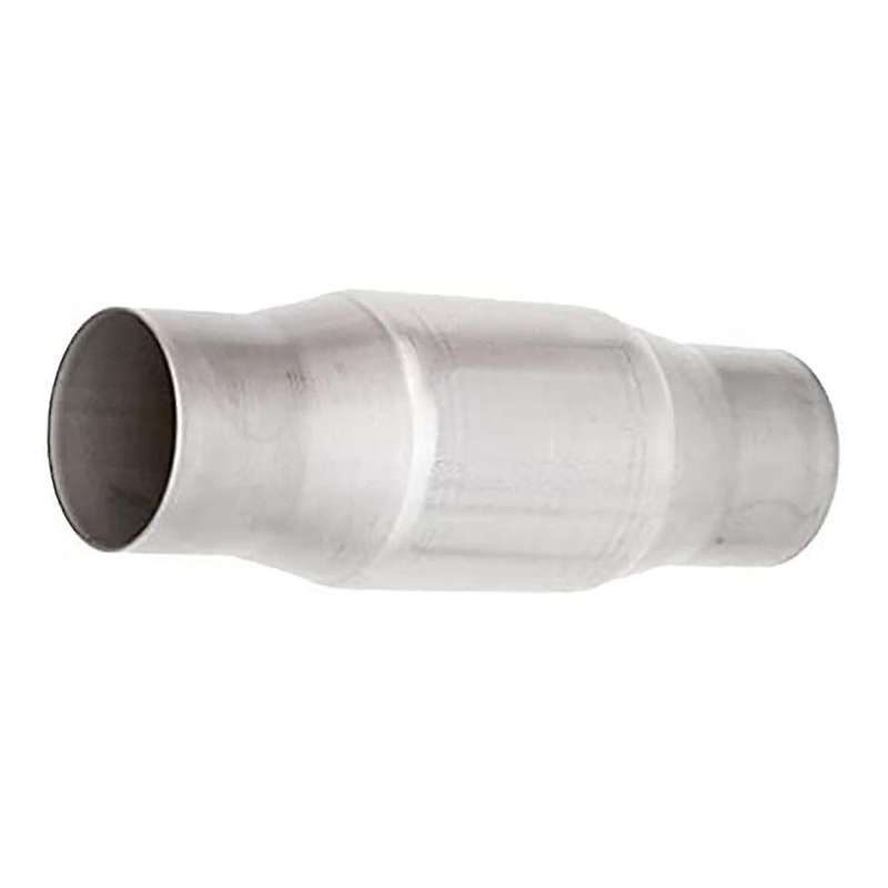Universal 3 inch Inlet/Outlet Catalytic Converter 4 Inch Round Mid Diameter 271300, 410300