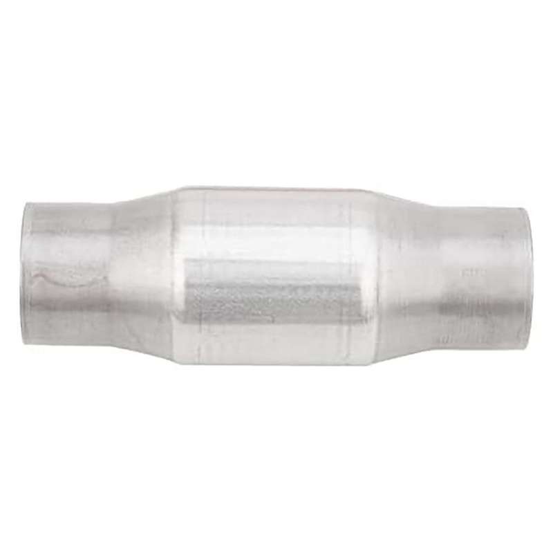 Universal 3 inch Inlet/Outlet Catalytic Converter 4 Inch Round Mid Diameter 271300, 410300