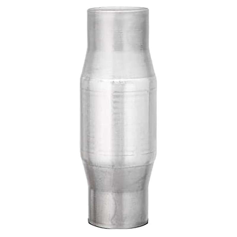 Universal 3 inch Inlet/Outlet Catalytic Converter 4 Inch Round Mid Diameter 271300, 410300