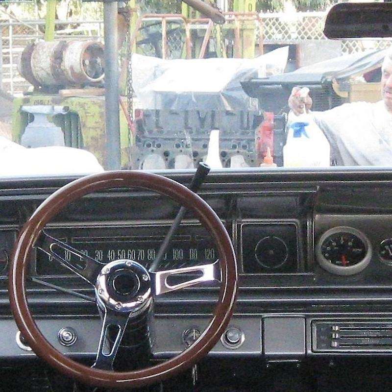 Universal 380mm 15 Inch Grant Classic Nostalgia Style Wood Grain Steering Wheel