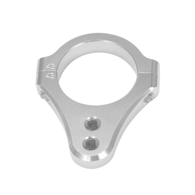 Universal 43MM Steering Damper Fork Frame Mounting Clamp Bracket Foot Fixer for -