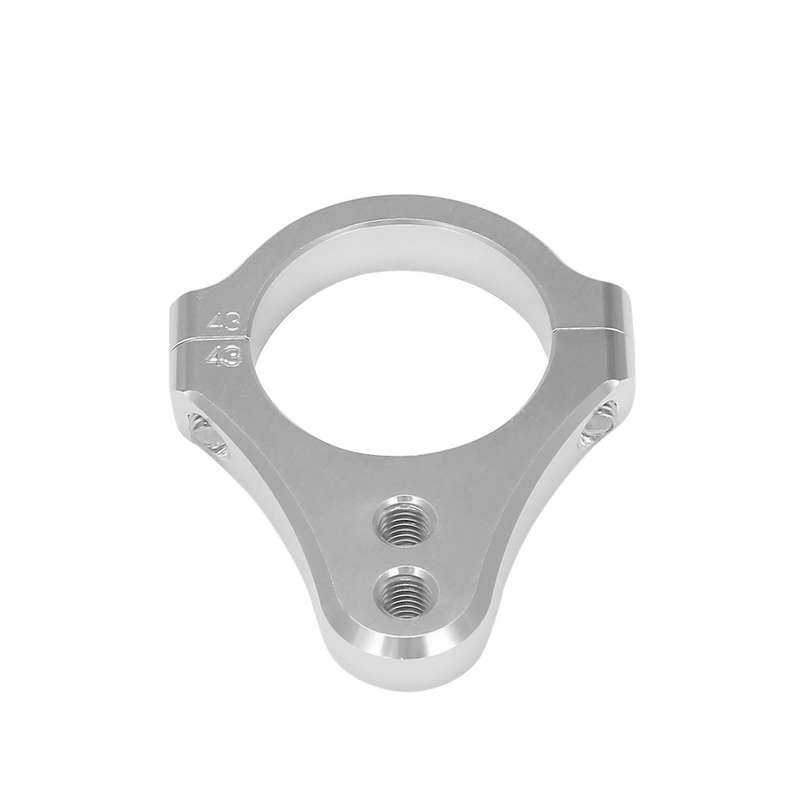 Universal 43MM Steering Damper Fork Frame Mounting Clamp Bracket Foot Fixer for -