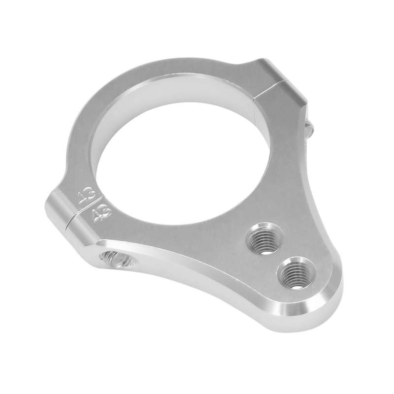 Universal 43MM Steering Damper Fork Frame Mounting Clamp Bracket Foot Fixer for -