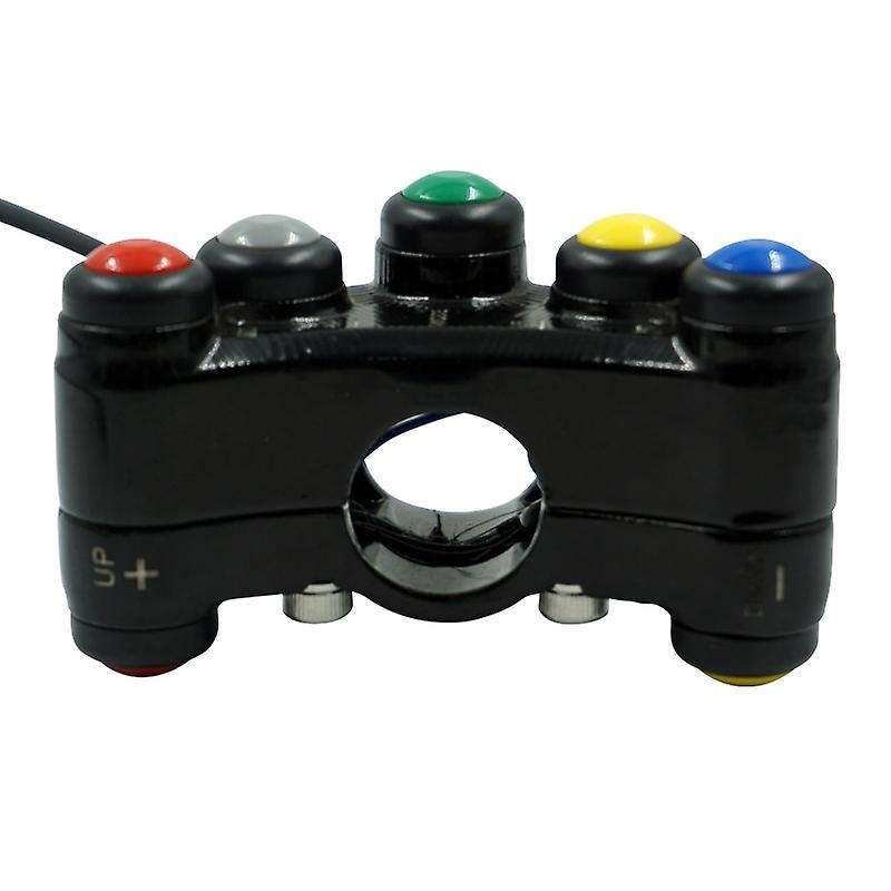 Universal 5 Button Array Motorcycle Switches Bikes Motorcross 22mm Handlebar Switches Assembly