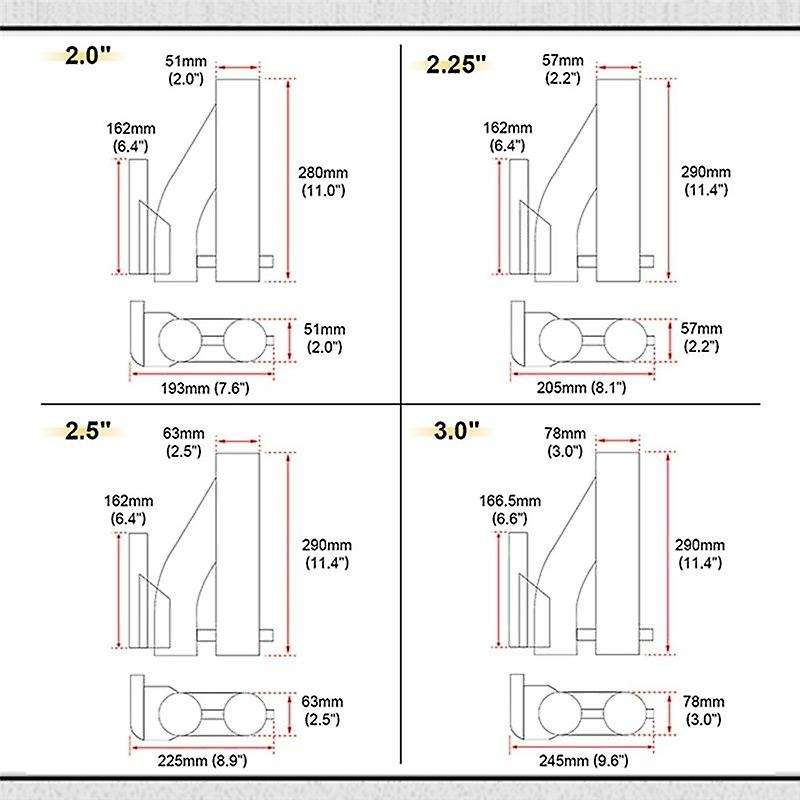 Universal 3Inch Dual Valve Electric Exhaust Shutoff Valve System Y-Type Exhaust Muffler Kit with Wir