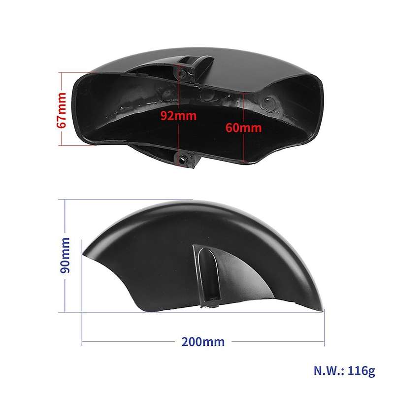 Universal 8 Inch Electric Scooter Front Back Mudguard for Sealup E- Parts