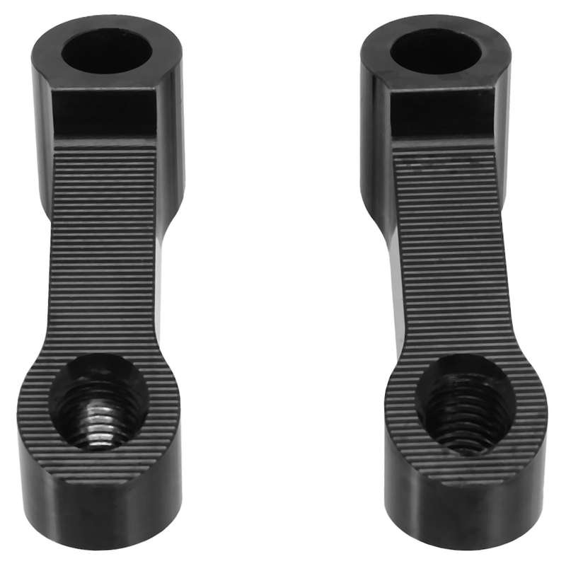 Universal Aluminum 10mm Motorcycle Mirror Mount Riser Extenders Spacers Extension Adapter Adaptor