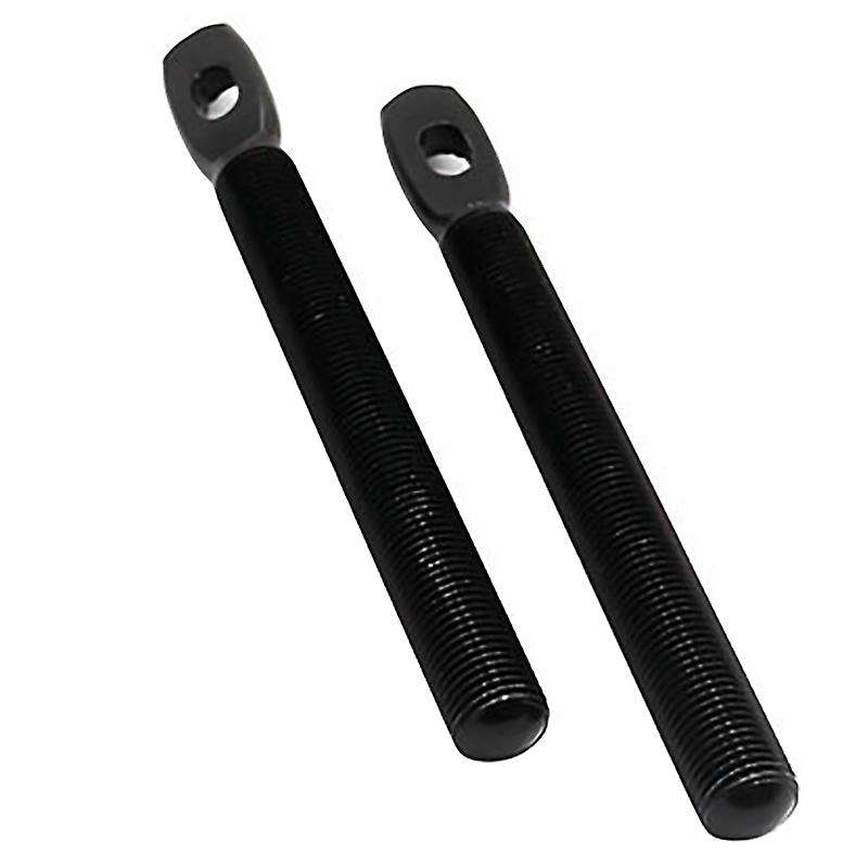 Universal Alloy Mount Bonnet Hood Pin Pins Lock Latch Kit Racing Sport Car Black