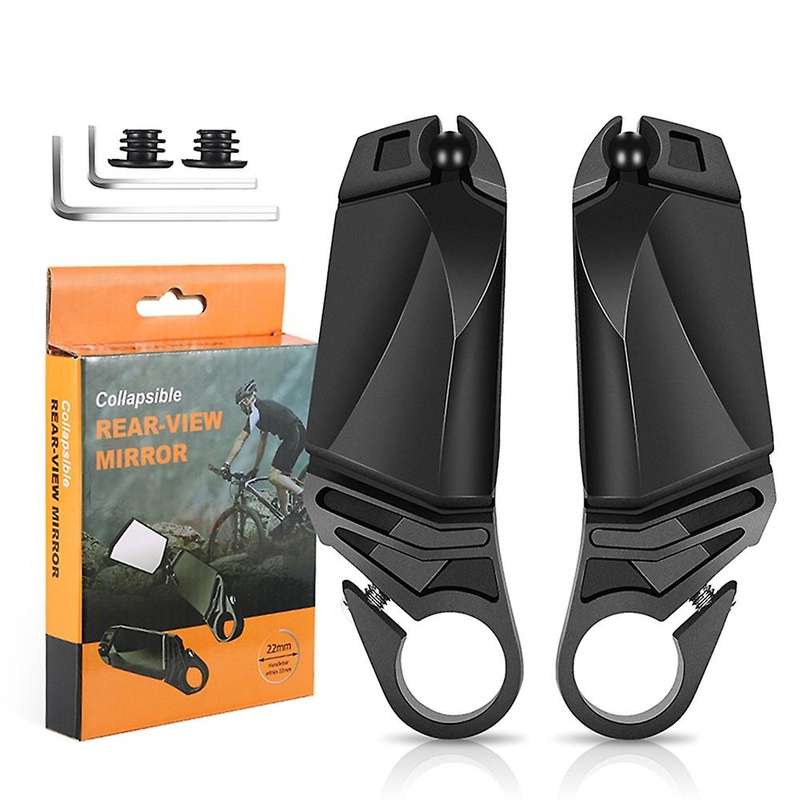 Universal Bicycle Rearview Mirror Adjustable Rotate Wide-angle Cycling Rear View Mirrors Bike Acce
