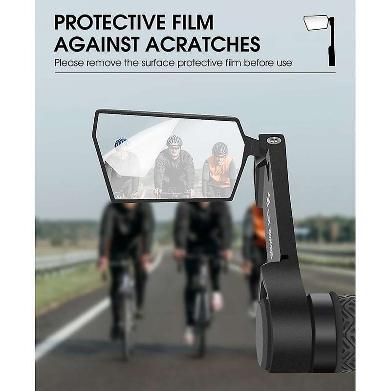 Universal Bicycle Rearview Mirror Adjustable Rotate Wide-angle Cycling Rear View Mirrors Bike Acce