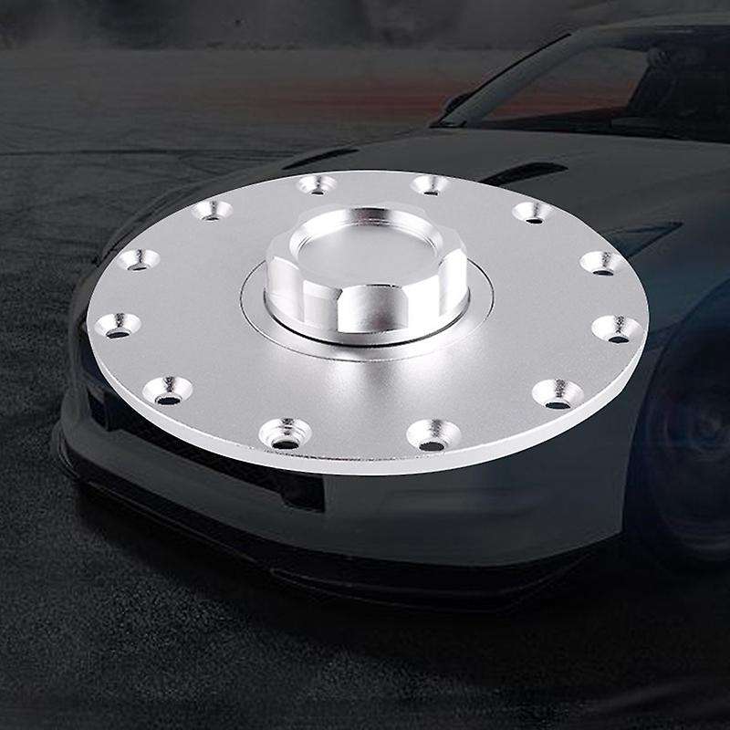 Universal Billet Aluminum Fuel Cell Cap Flush Mount for Fuel Surge Tank VR-SLFCC-01SL