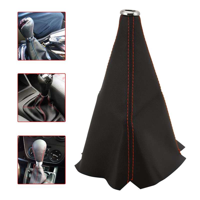 Universal Auto Manual Shift Knob Boot Dust-cover Gaiter Cover Shifter Boot Shift Knob Gaiter Boot