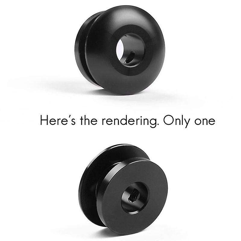Universal Black Shift Knob Stopper Shifting Head Limiter Fixed Base Gear Head Buckle Aluminum Car Ge