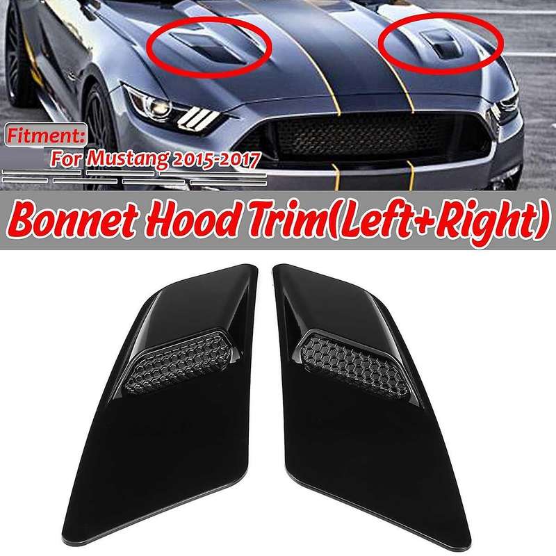 Universal Bonnet Hood Vent Air Vents Scoop Duct Louver for for- Golf