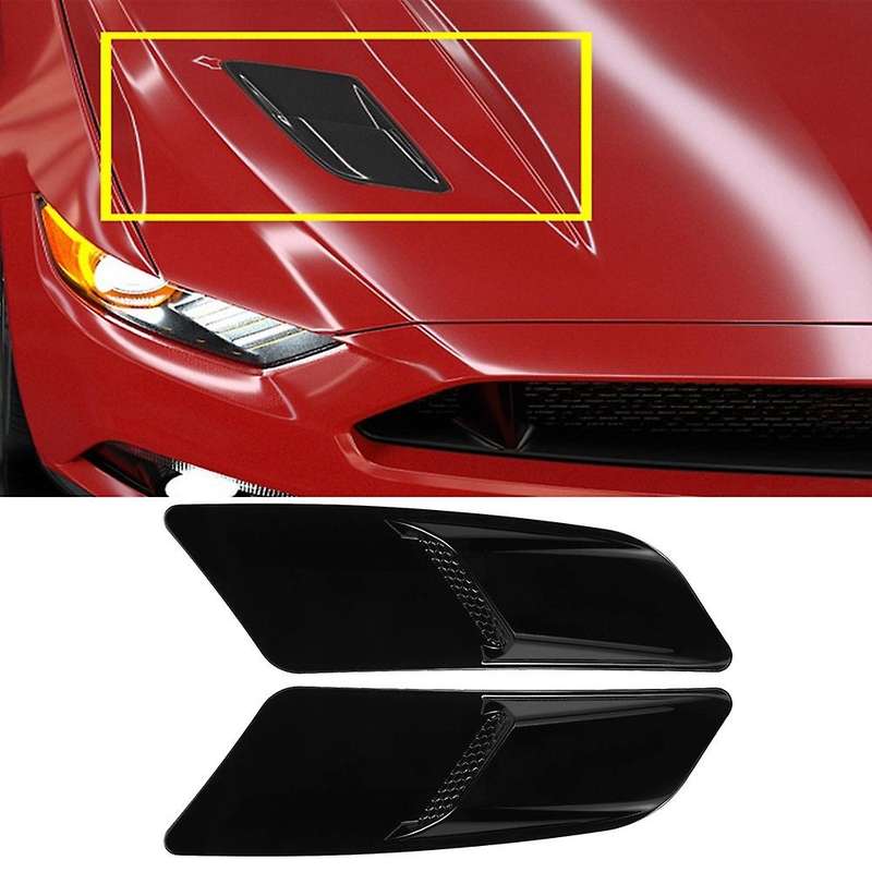 Universal Bonnet Hood Vent Air Vents Scoop Duct Louver for for- Golf