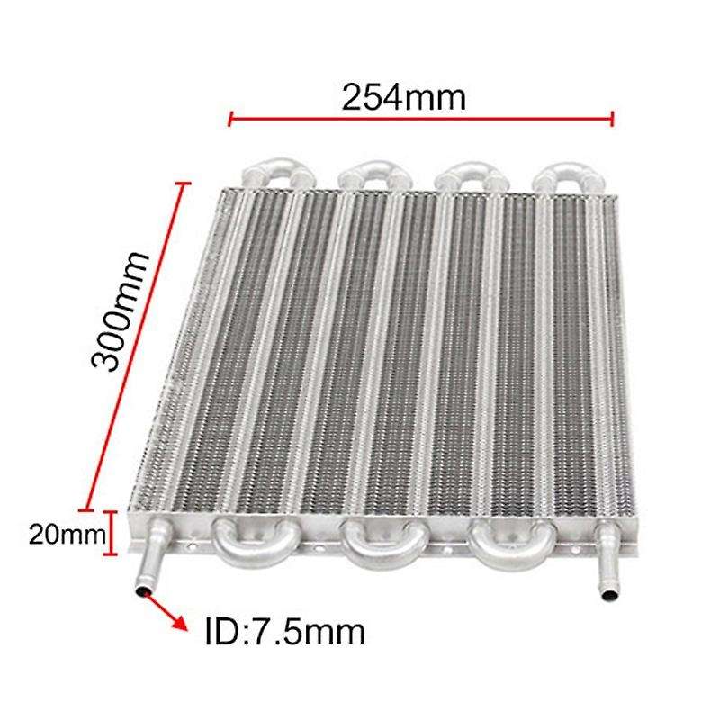 Universal Car Air Condenser Radiator 6 Row Fin Pipe Belt Condenser for Auto Accessory
