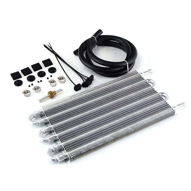 Universal Car Air Condenser Radiator 6 Row Fin Pipe Belt Condenser for Auto Accessory