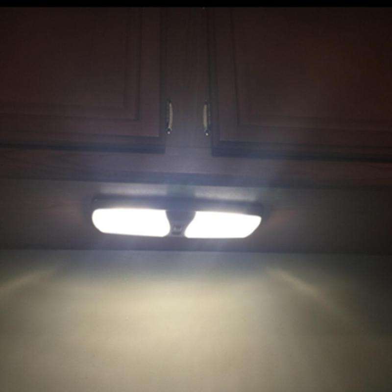 Universal Car Ceiling Double Dome Light for Trailer Marine RV 48 LED 12V 520LM Car Light Lamp White