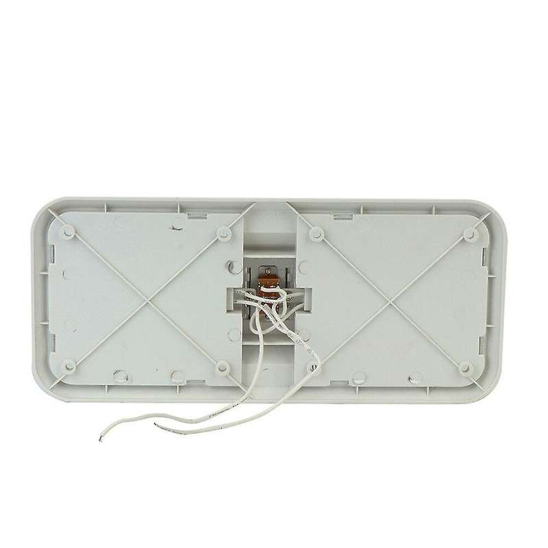 Universal Car Ceiling Double Dome Light for Trailer Marine RV 48 LED 12V 520LM Car Light Lamp White