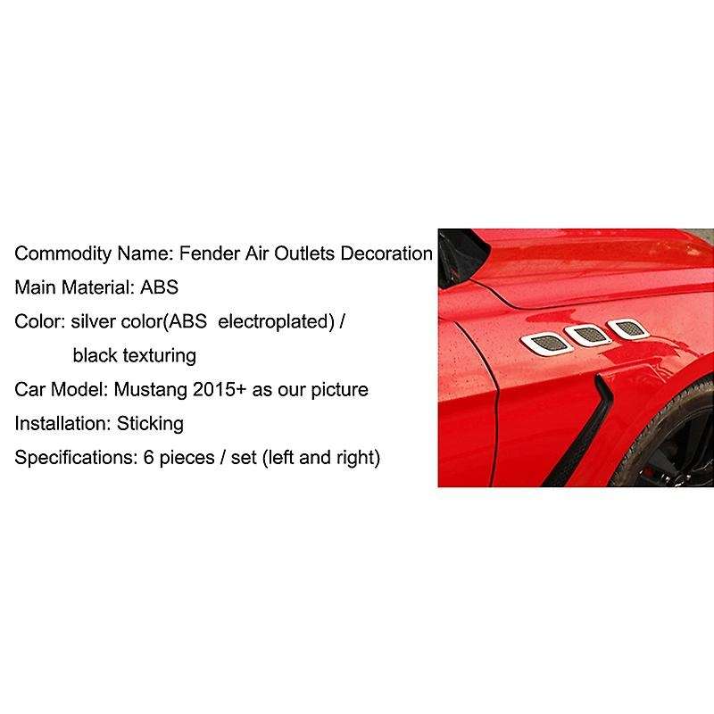 Universal Car Cover Detector ABS Chrome Front Side Foliage Leaf Vent Air Outlet Lamp Trim Carbon Fib