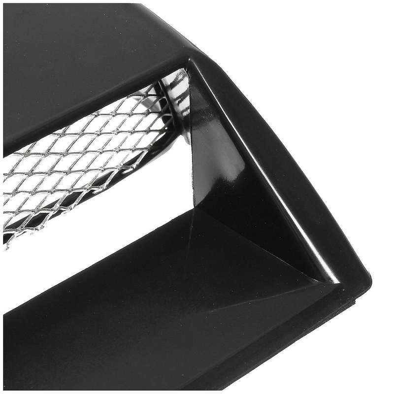 Universal Car Auto Black Decorative Intake Scoop Vent Cover Hood