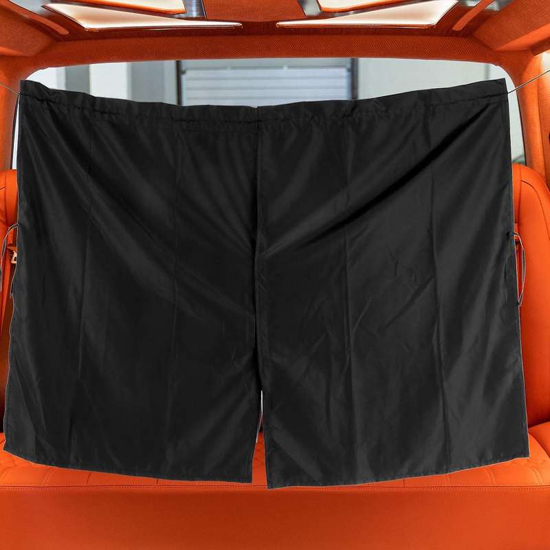Universal Car Front and Rear Partition Curtain Surround Protective Cover Removable Divider Sun Shade