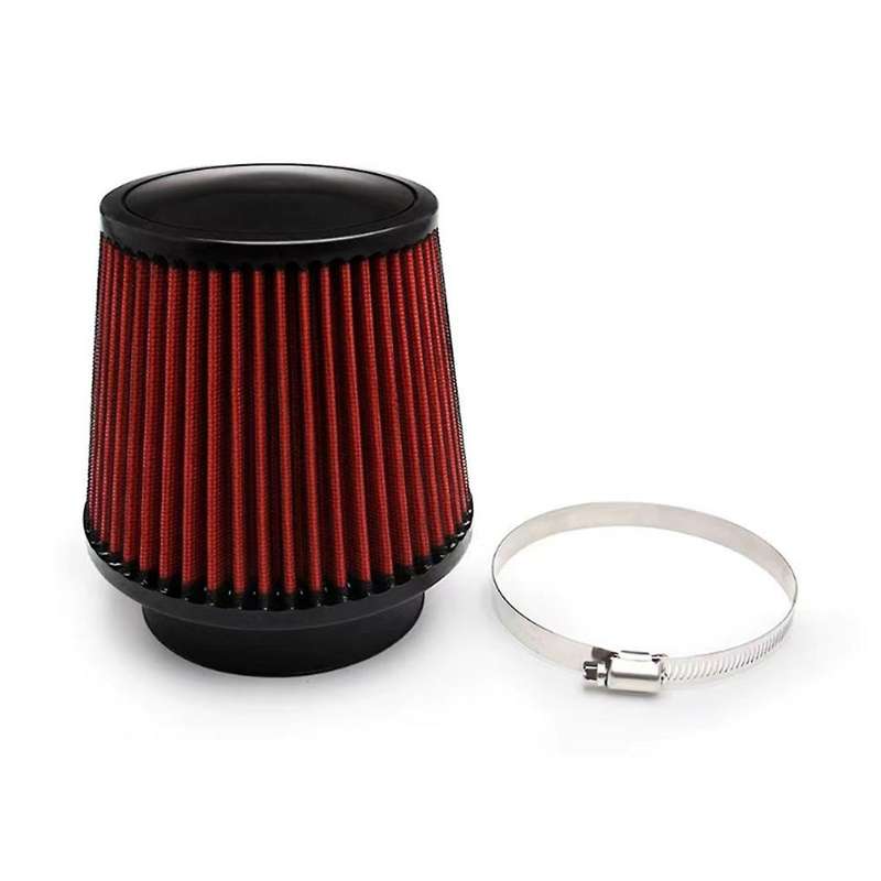 Universal Car Flow Intake Air Filter 76mm Car Mushroom Short Air Filters Accessories