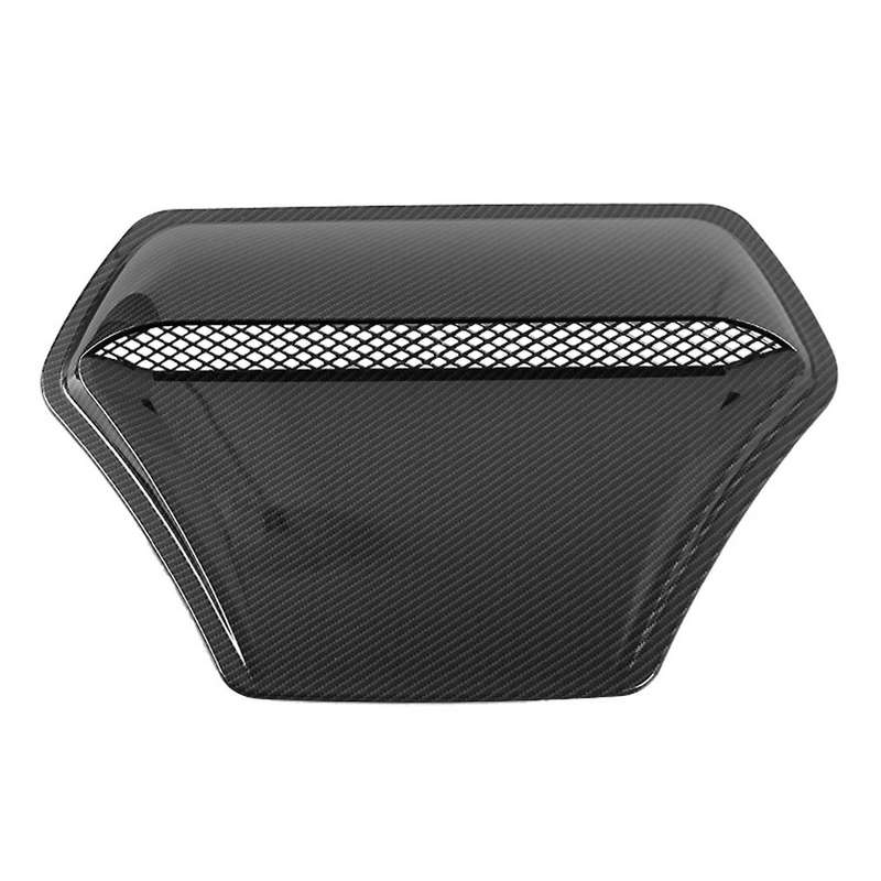 Universal Car Hood Engine Air Outlet Vent Cover Trim Air Flow Intake Cover Decorative Hood Scoop Ven