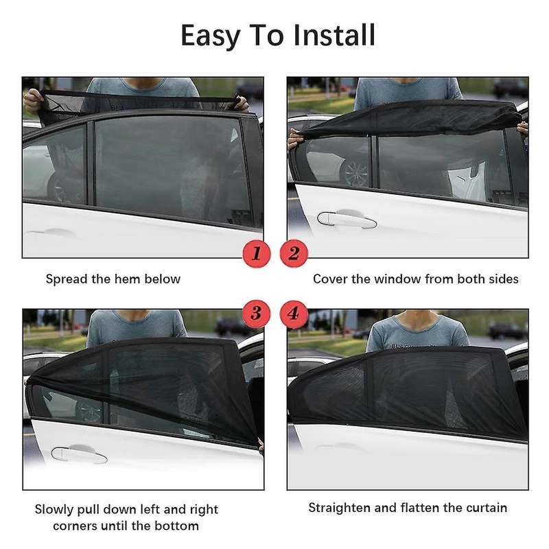 Universal Car Front Window Sun Shade Protects From Sun Burn, Heats and UV Rays,Fits Most of Vehicle,