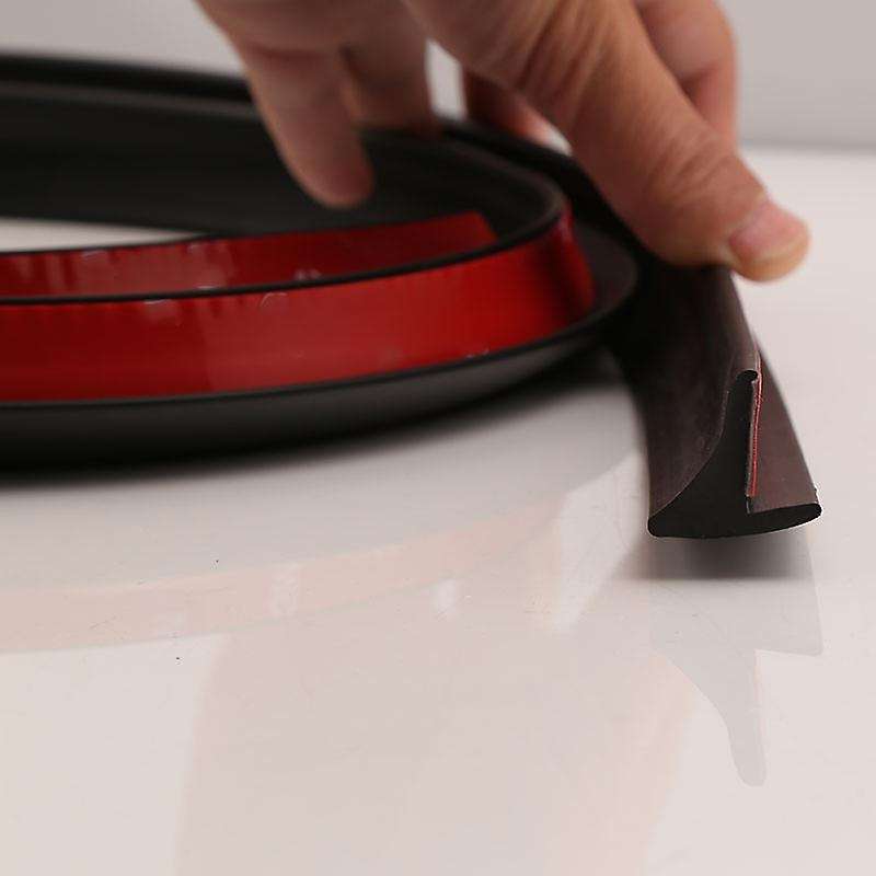 Universal Car Mud Flaps Splash Guard for Flare Wheel Eyebrow Cover Moulding Trim Protector Lip 2PCS