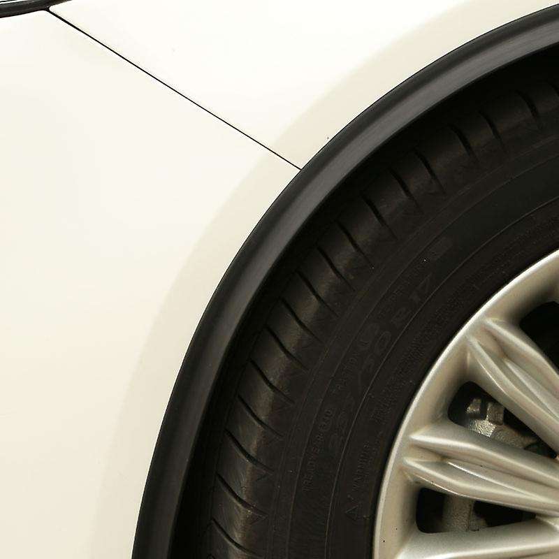 Universal Car Mud Flaps Splash Guard for Flare Wheel Eyebrow Cover Moulding Trim Protector Lip 2PCS