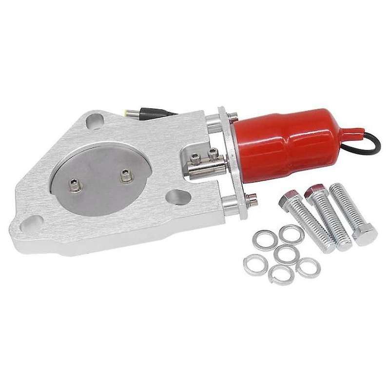 Universal Car Modified Stainless Steel Electric Control Valve Exhaust Pipe Tail Throat(3 Inch)