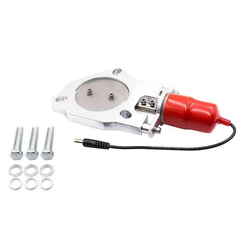 Universal Car Modified Stainless Steel Electric Control Valve Exhaust Pipe Tail Throat(3 Inch)
