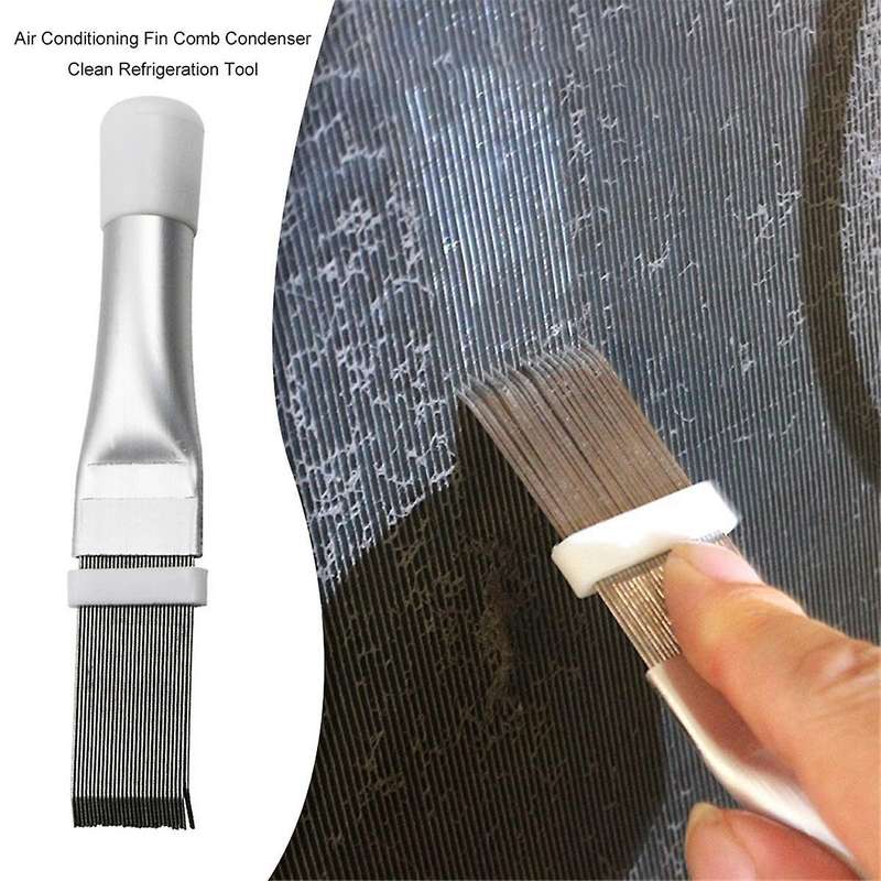 Universal Car Radiator Condenser Fin Comb Sets Air Conditioner Coil Straightener Hand Cleaning Tool