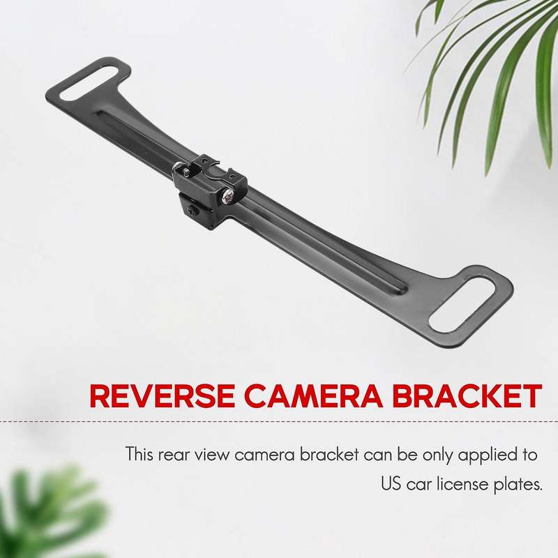 Universal Car Rear View Camera License Plate Bracket Kit Accessories, Only Holder for Backup Camera