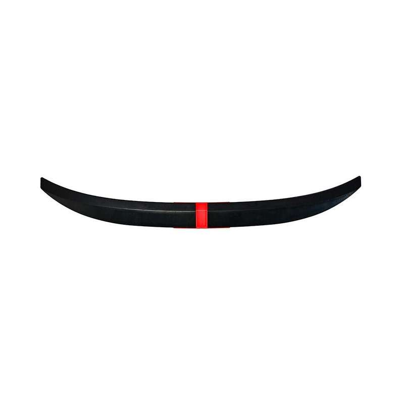 Universal Car Spoiler, Adjustable Rear Trunk Spoiler Lip Roof Tail Wing Accessories, Black+red