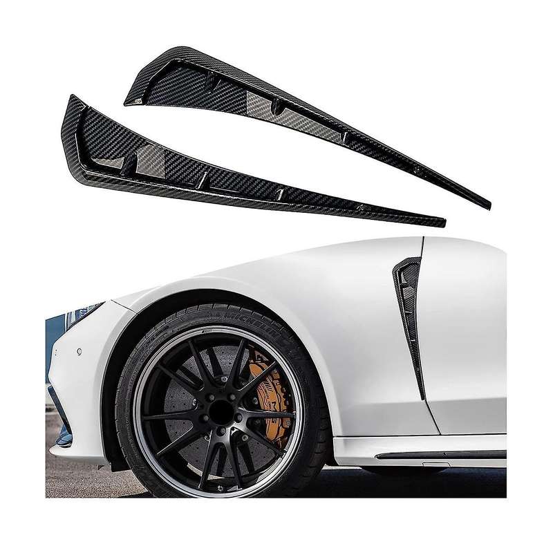 Universal Car Mudguard Side Vent Decorative Stickers, Air Flow Intake Hole Grille Accessories ,abs