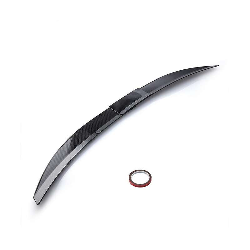 Universal Car Spoiler, Adjustable Rear Trunk Spoiler Lip Roof Tail Wing Accessories, Carbon Fiber