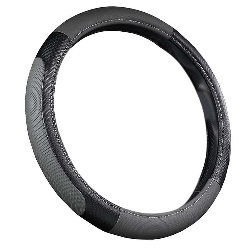 Universal Car Steering Wheel Cover Soft Anti-Slip Car-Styling Sport Auto Steering Wheel Covers (Blac