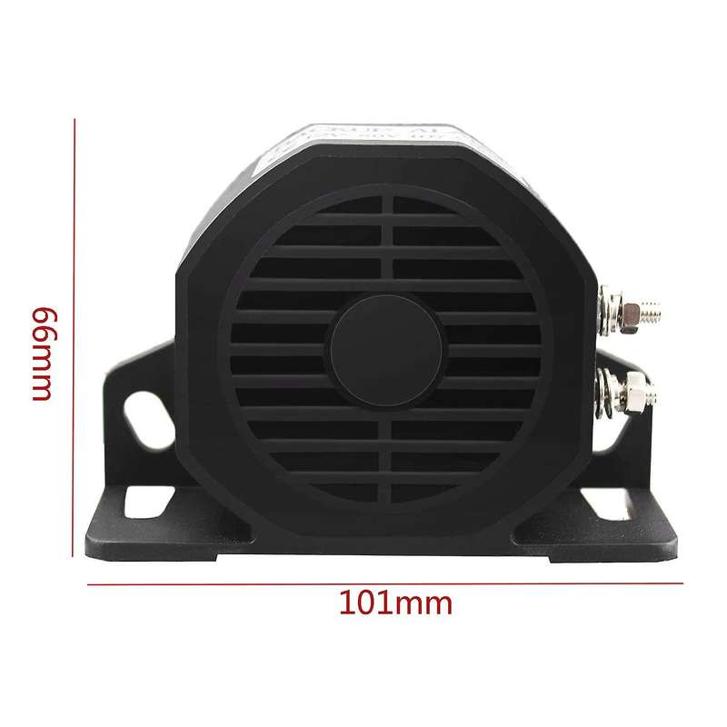 Universal Car Truck Excavator Reversing Horn Forklift Back-Up Alarm Waterproof Speaker